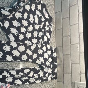 Hanna Andersson Black and White Pajama Top